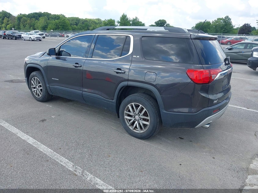 2018 Gmc Acadia VIN 1GKKNLLS1JZ186514 IAAI salvage auction — FRONT END, Clear (Indiana), sold $2,350 on 2026-09-07 (photo 3)