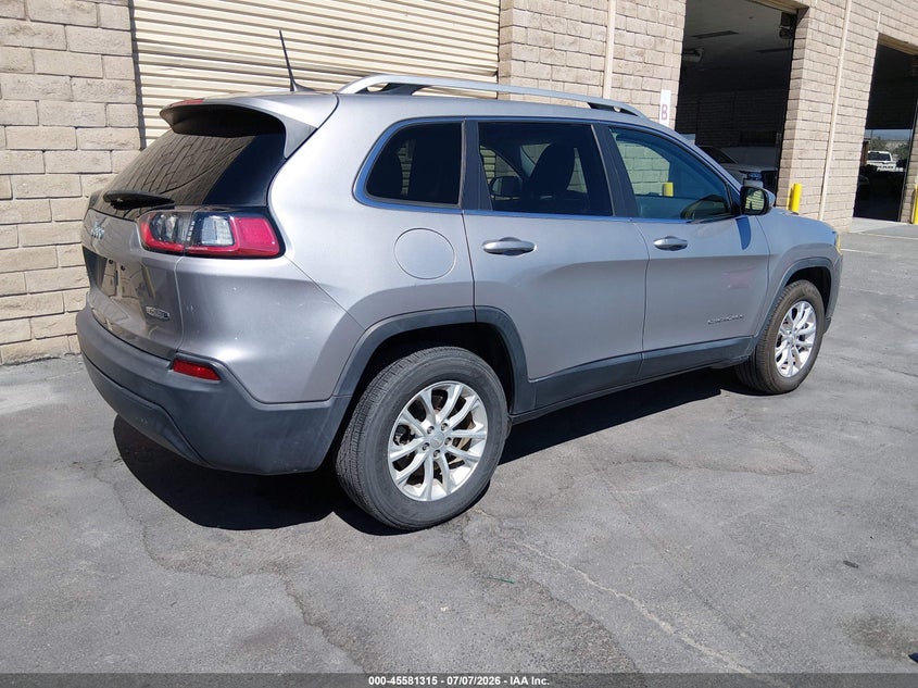 2019 Jeep Cherokee VIN 1C4PJMCB0KD429960 IAAI salvage auction — NORMAL WEAR, Sf97 (California), sold $7,400 on 2026-07-30 (photo 4)