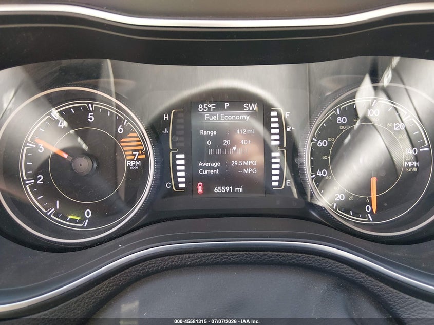 2019 Jeep Cherokee VIN 1C4PJMCB0KD429960 IAAI salvage auction — NORMAL WEAR, Sf97 (California), sold $7,400 on 2026-07-30 (photo 7)