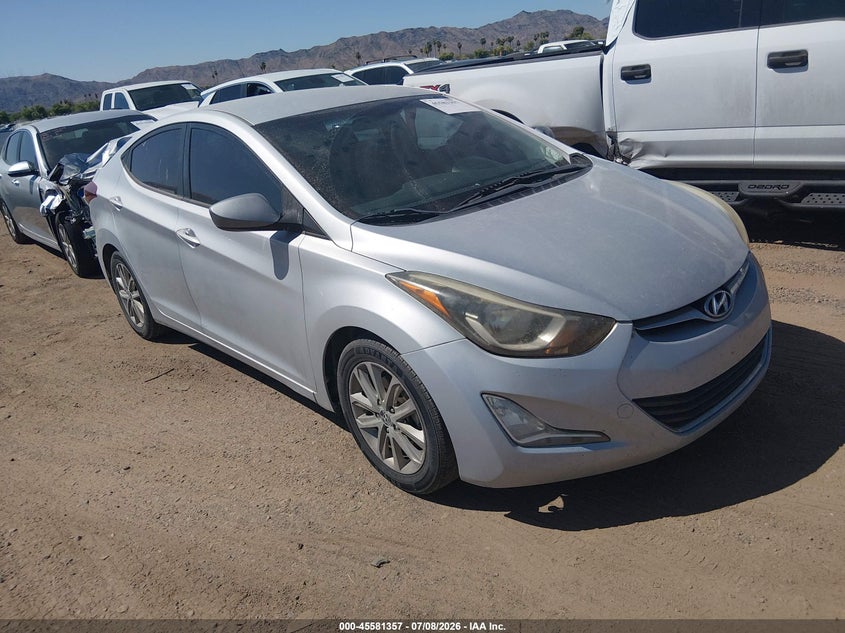 2016 Hyundai Elantra VIN KMHDH4AE3GU541912 IAAI salvage auction — NORMAL WEAR, Clear-Dealer Only (Arizona), sold $1,100 on 2026-07-28 (photo 1)