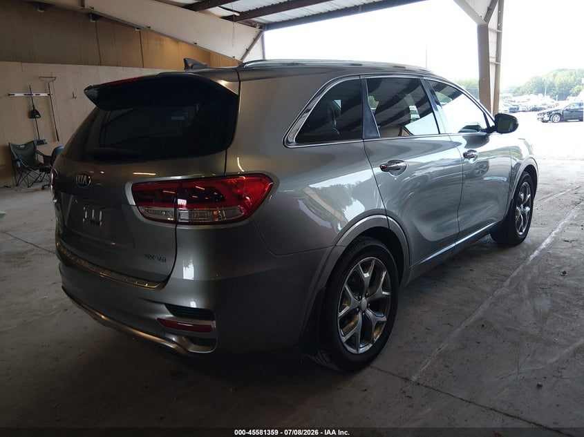 2016 Kia Sorento VIN 5XYPK4A5XGG168694 IAAI salvage auction — NORMAL WEAR, Clear (Tennessee), sold $1,800 on 2026-07-20 (photo 4)
