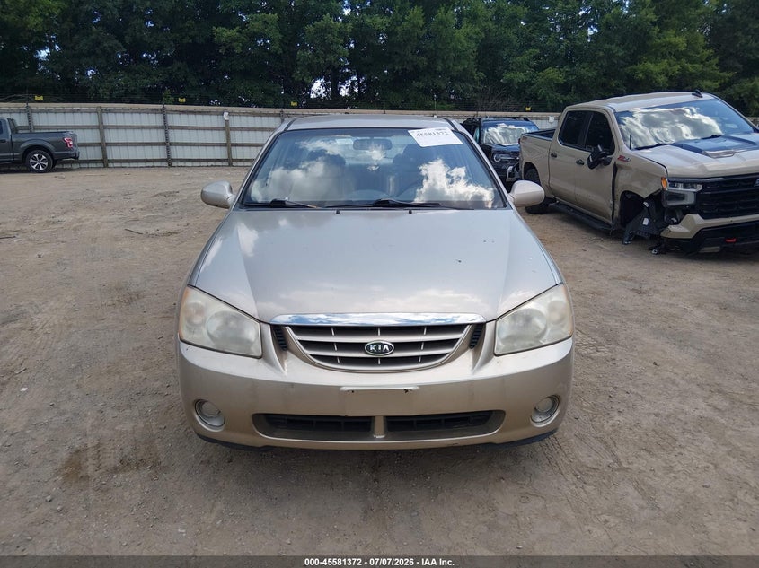 2006 Kia Spectra VIN KNAFE121765270133 IAAI salvage auction — NORMAL WEAR, Clear (Tennessee), sold $300 on 2026-07-15 (photo 6)