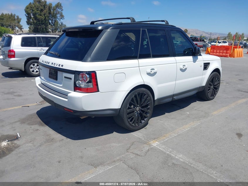 2013 Land rover Range rover sport VIN SALSK2D42DA801825 IAAI salvage auction — NORMAL WEAR, Clear - Dealer Only (California), sold $2,325 on 2026-07-20 (photo 4)