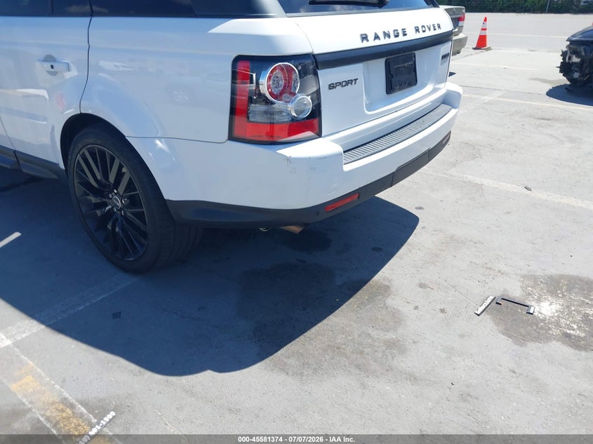 2013 Land rover Range rover sport VIN SALSK2D42DA801825 IAAI salvage auction — NORMAL WEAR, Clear - Dealer Only (California), sold $2,325 on 2026-07-20 (photo 6)
