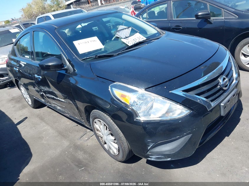 2018 Nissan Versa VIN 3N1CN7AP8JL877703 IAAI salvage auction — SIDE, Salvage Title, sold $1,800 on 2026-07-26 (photo 1)