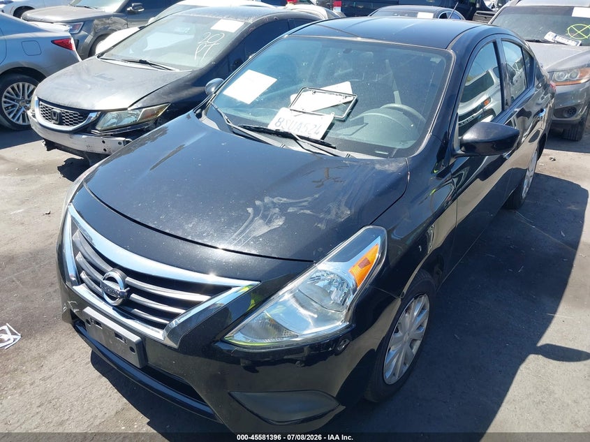 2018 Nissan Versa VIN 3N1CN7AP8JL877703 IAAI salvage auction — SIDE, Salvage Title, sold $1,800 on 2026-07-26 (photo 2)