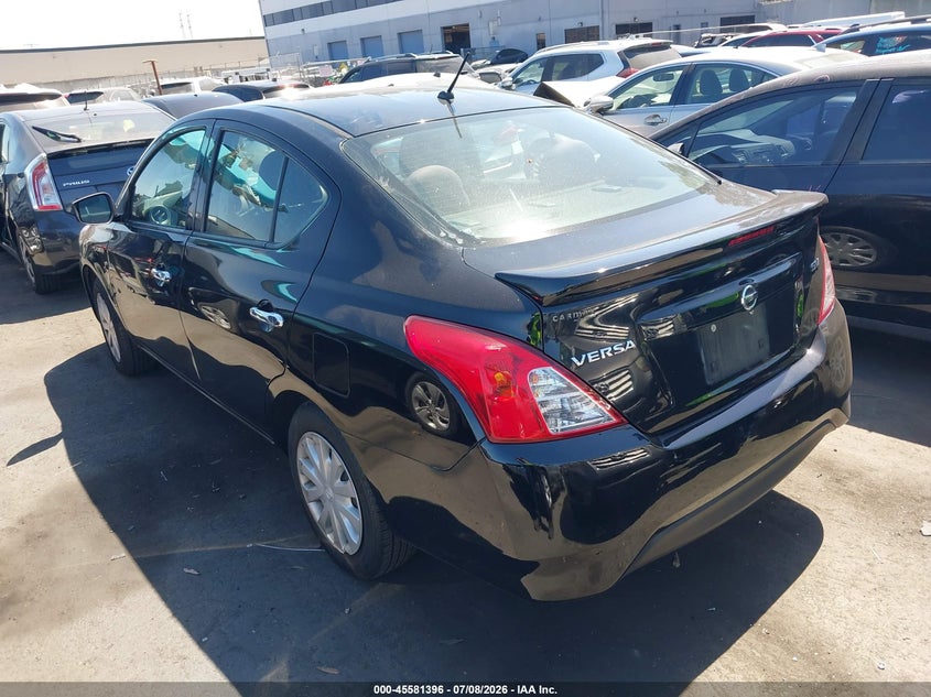 2018 Nissan Versa VIN 3N1CN7AP8JL877703 IAAI salvage auction — SIDE, Salvage Title, sold $1,800 on 2026-07-26 (photo 3)