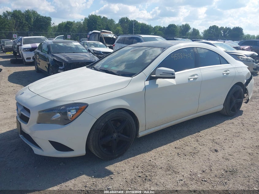 2014 Mercedes-benz Cla-klasse VIN WDDSJ4GB7EN105249 IAAI salvage auction — REAR END, Mv-907A (New York), sold $3,050 on 2026-07-30 (photo 2)