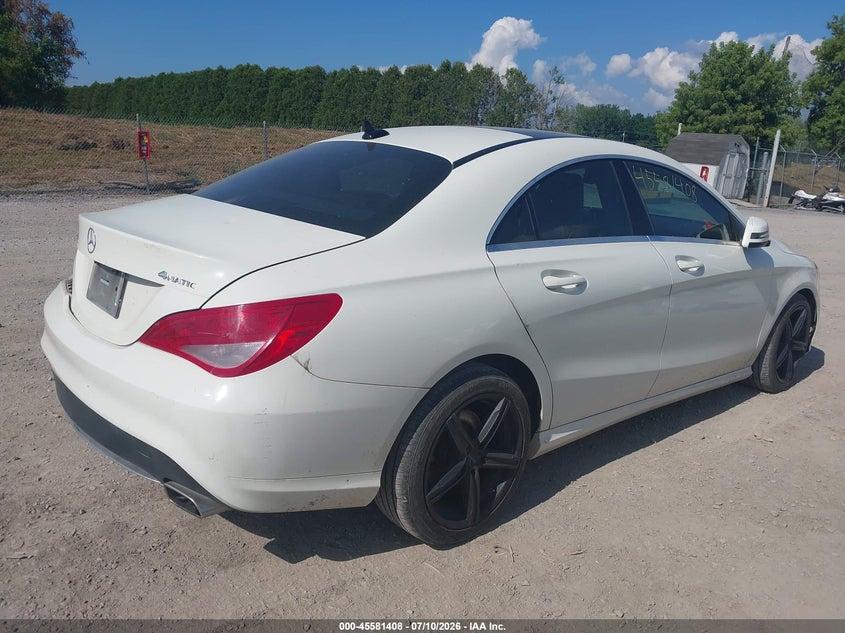 2014 Mercedes-benz Cla-klasse VIN WDDSJ4GB7EN105249 IAAI salvage auction — REAR END, Mv-907A (New York), sold $3,050 on 2026-07-30 (photo 4)