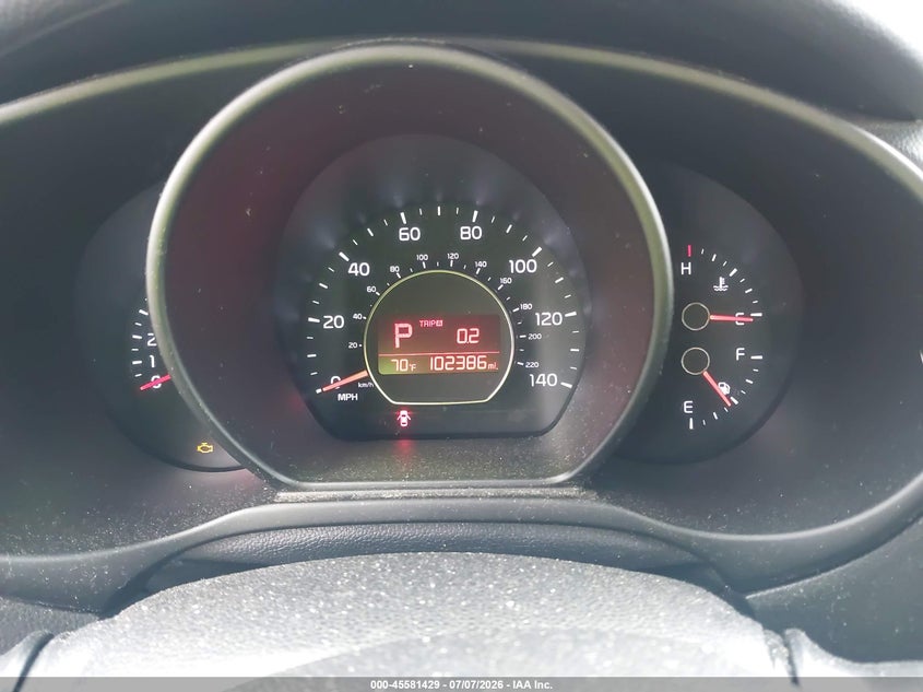 2014 Kia Soul VIN KNDJN2A23E7716035 IAAI salvage auction — NORMAL WEAR, Clear (New Jersey), sold $575 on 2026-07-15 (photo 7)