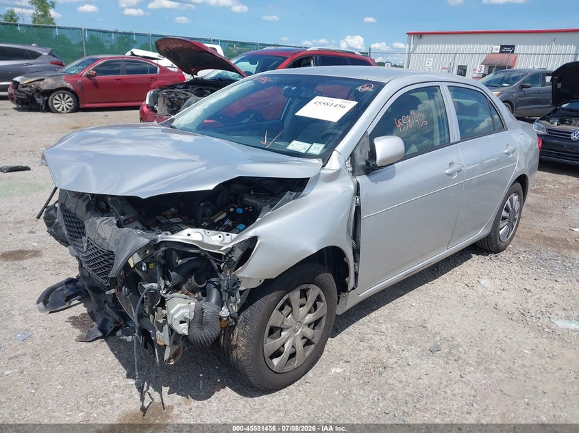 2009 Toyota Corolla VIN JTDBL40E69J011708 IAAI salvage auction — FRONT END, Mv-907A (New York), sold $25 on 2026-07-28 (photo 2)