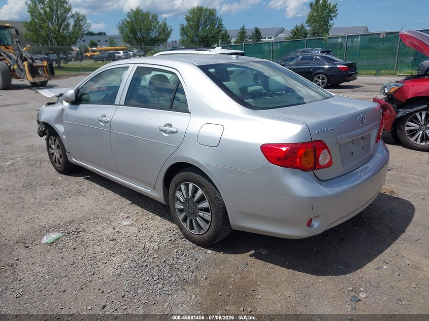 2009 Toyota Corolla VIN JTDBL40E69J011708 IAAI salvage auction — FRONT END, Mv-907A (New York), sold $25 on 2026-07-28 (photo 3)