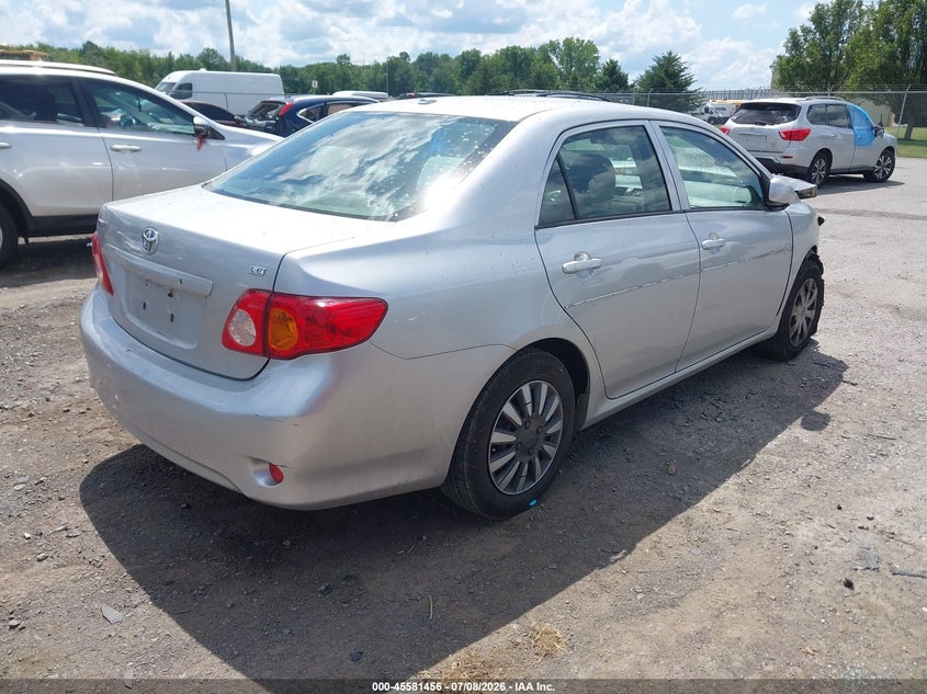 2009 Toyota Corolla VIN JTDBL40E69J011708 IAAI salvage auction — FRONT END, Mv-907A (New York), sold $25 on 2026-07-28 (photo 4)