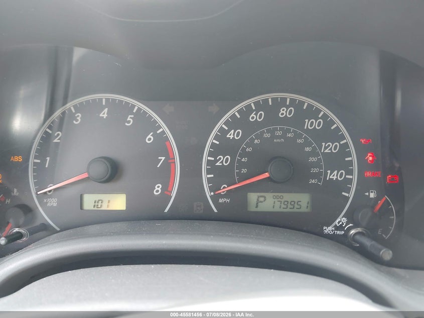 2009 Toyota Corolla VIN JTDBL40E69J011708 IAAI salvage auction — FRONT END, Mv-907A (New York), sold $25 on 2026-07-28 (photo 7)