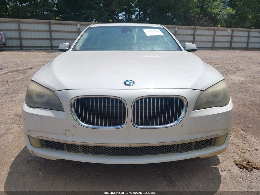 2012 BMW 7 series VIN WBAKC8C55CC434596 IAAI salvage auction — NORMAL WEAR, Clear (Tennessee), sold $475 on 2026-07-29 (photo 6)