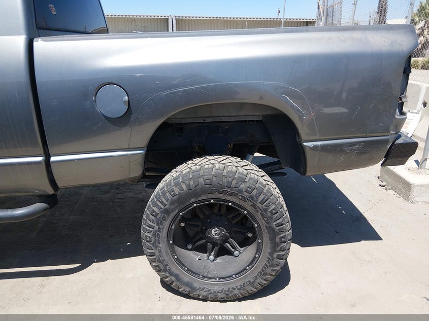 2007 Dodge Ram 2500 VIN 3D7KS29CX7G742199 IAAI salvage auction — LEFT REAR, Salvage (California), sold $12,975 on 2026-08-21 (photo 6)