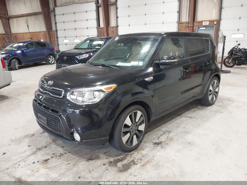 2016 Kia Soul VIN KNDJX3A53G7294832 IAAI salvage auction — NORMAL WEAR, Clear (New York), sold $625 on 2026-07-29 (photo 2)