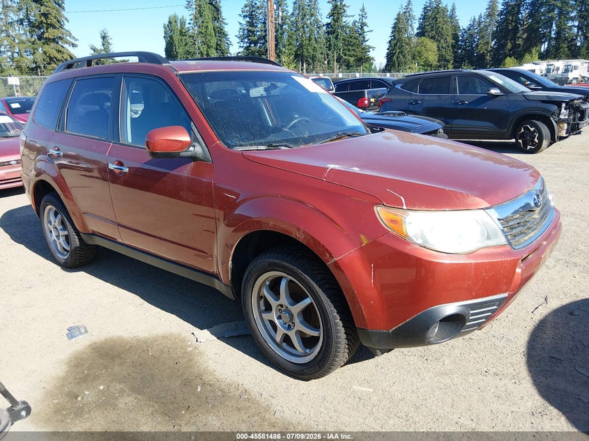 2010 Subaru Forester VIN JF2SH6CC0AH714662 IAAI salvage auction — LEFT FRONT, Clear (Washington), sold $975 on 2026-07-29 (photo 1)