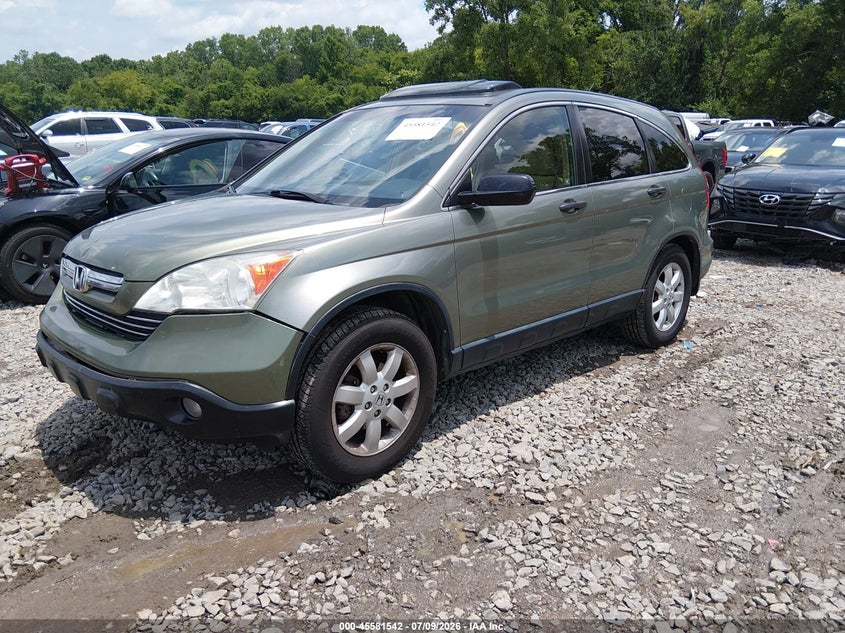 2007 Honda Cr-v VIN JHLRE48527C079540 IAAI salvage auction — FRONT END, Salvage (Tennessee), sold $625 on 2026-07-23 (photo 2)
