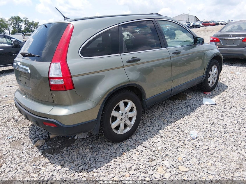 2007 Honda Cr-v VIN JHLRE48527C079540 IAAI salvage auction — FRONT END, Salvage (Tennessee), sold $625 on 2026-07-23 (photo 4)