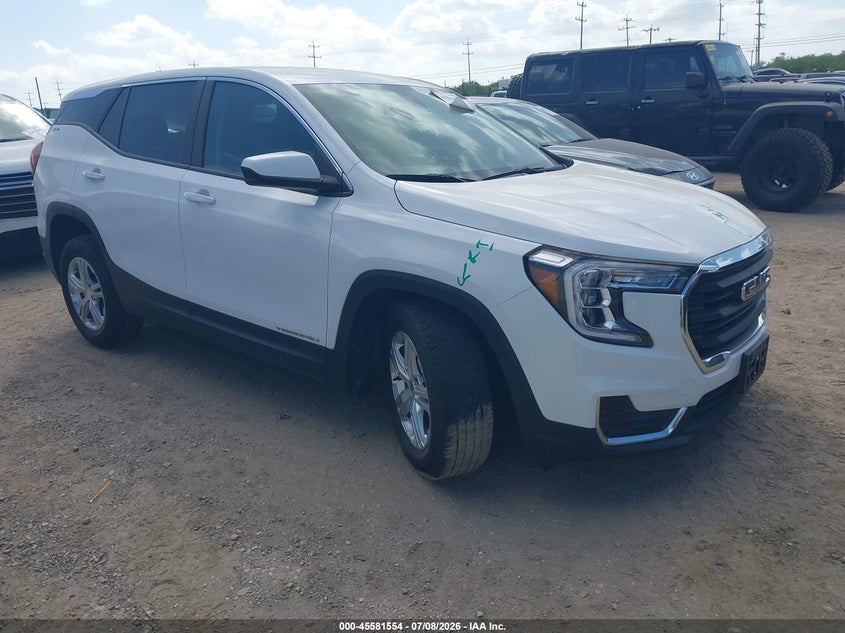 2024 Gmc Terrain VIN 3GKALMEG0RL365016 IAAI salvage auction — LEFT FRONT, Enterprise Vehicles Clear Only (California), sold $9,900 on 2026-07-10 (photo 1)