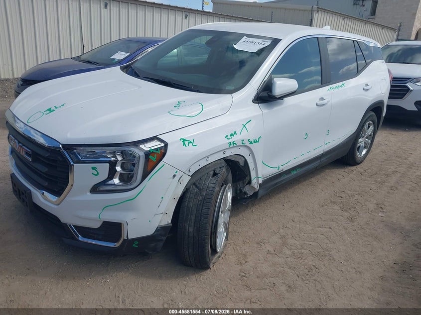 2024 Gmc Terrain VIN 3GKALMEG0RL365016 IAAI salvage auction — LEFT FRONT, Enterprise Vehicles Clear Only (California), sold $9,900 on 2026-07-10 (photo 2)