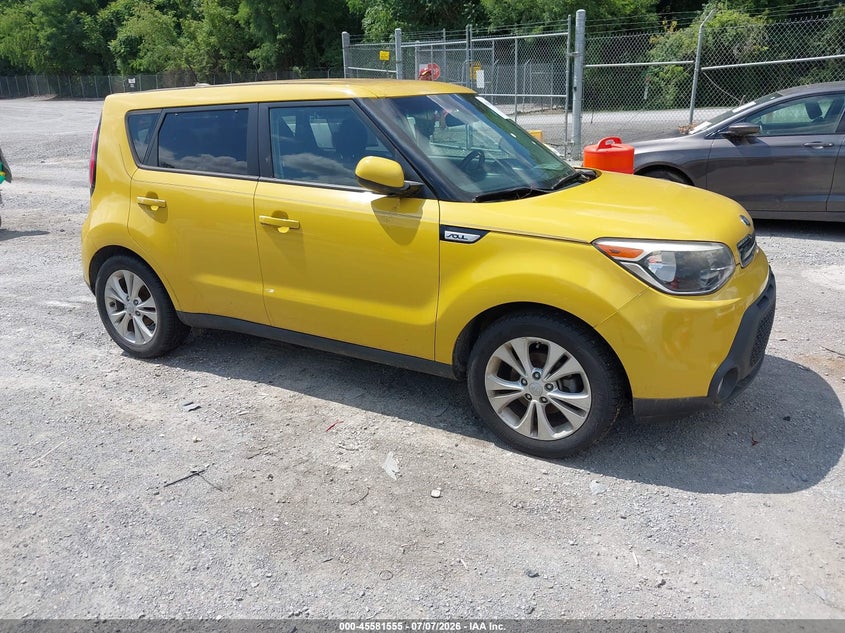 2015 Kia Soul VIN KNDJP3A53F7165195 IAAI salvage auction — NORMAL WEAR, Salvage Title, sold $925 on 2026-07-21 (photo 1)