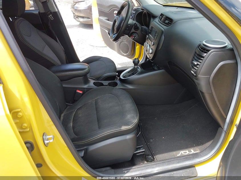 2015 Kia Soul VIN KNDJP3A53F7165195 IAAI salvage auction — NORMAL WEAR, Salvage Title, sold $925 on 2026-07-21 (photo 5)
