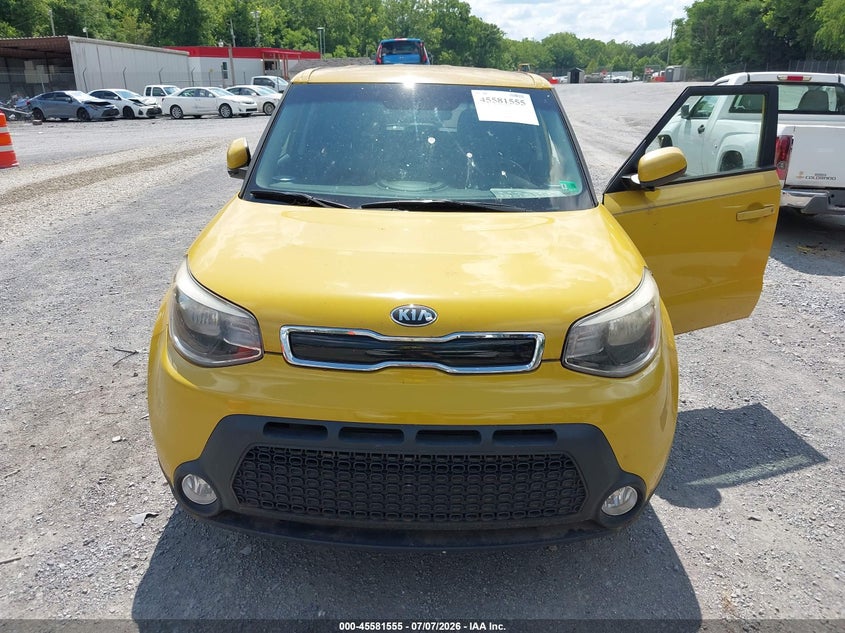 2015 Kia Soul VIN KNDJP3A53F7165195 IAAI salvage auction — NORMAL WEAR, Salvage Title, sold $925 on 2026-07-21 (photo 6)