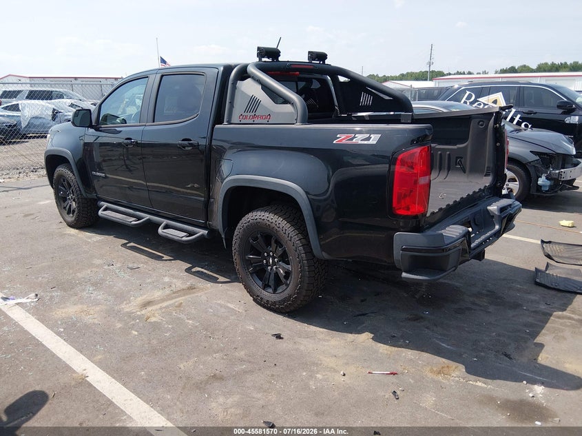 2016 Chevrolet Colorado VIN 1GCGTDE36G1190696 IAAI salvage auction — REAR END, Salvage (North Carolina), sold $8,200 on 2026-07-30 (photo 3)