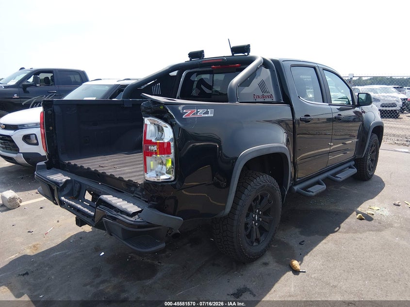 2016 Chevrolet Colorado VIN 1GCGTDE36G1190696 IAAI salvage auction — REAR END, Salvage (North Carolina), sold $8,200 on 2026-07-30 (photo 4)