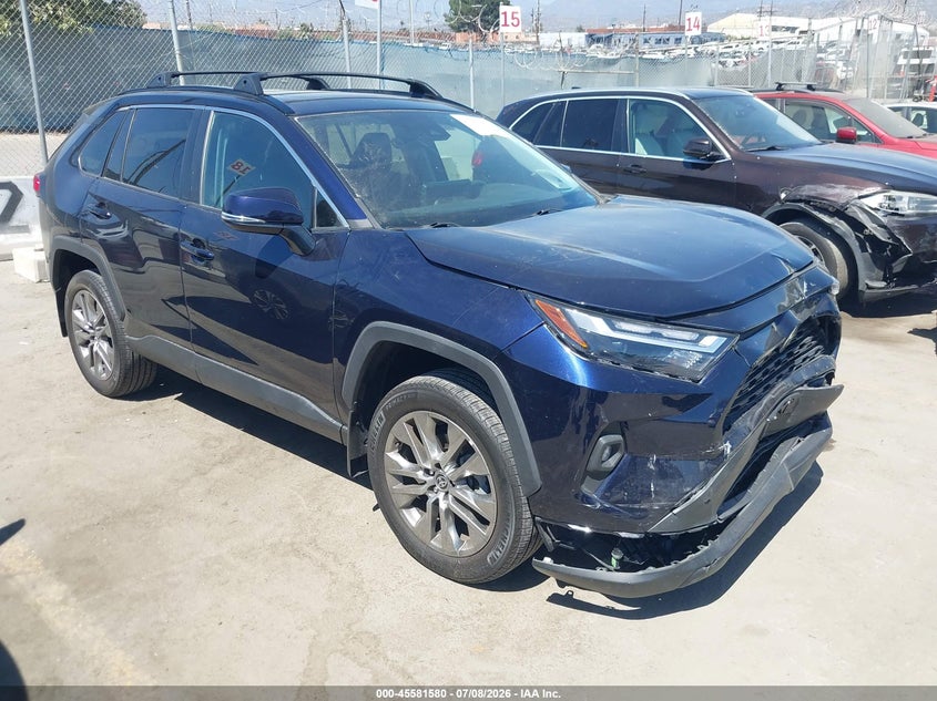 2023 Toyota Rav 4 VIN 2T3C1RFV6PW273595 IAAI salvage auction — REAR END, Salvage Title, sold $9,100 on 2026-07-29 (photo 1)