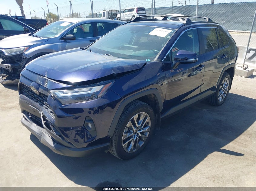 2023 Toyota Rav 4 VIN 2T3C1RFV6PW273595 IAAI salvage auction — REAR END, Salvage Title, sold $9,100 on 2026-07-29 (photo 2)