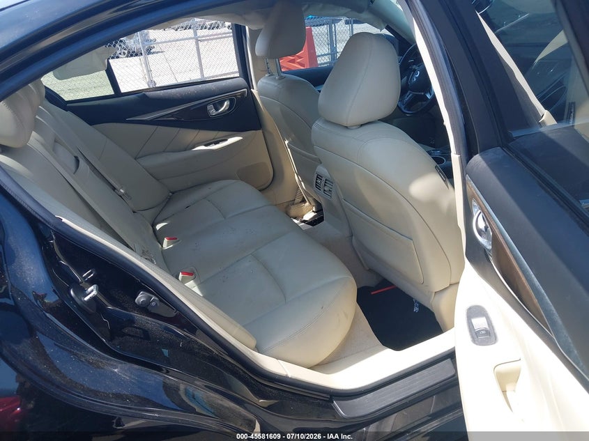 2019 Infiniti Q50 VIN JN1EV7AR8KM555919 IAAI salvage auction — LEFT SIDE, Wait Title, sold $5,250 on 2026-08-21 (photo 8)