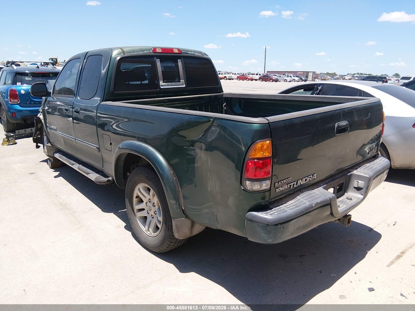 2003 Toyota Tundra VIN 5TBRT38103S408179 IAAI salvage auction — FRONT END, Salvage (Texas), sold $975 on 2026-08-02 (photo 3)