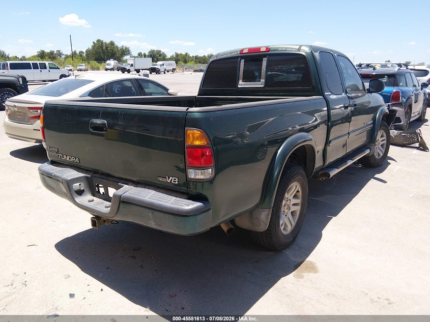 2003 Toyota Tundra VIN 5TBRT38103S408179 IAAI salvage auction — FRONT END, Salvage (Texas), sold $975 on 2026-08-02 (photo 4)