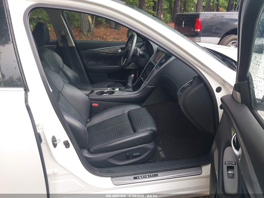 2018 Infiniti Q50 VIN JN1EV7AR1JM611360 IAAI salvage auction — NORMAL WEAR, Clear (Virginia), sold $6,275 on 2026-07-28 (photo 5)