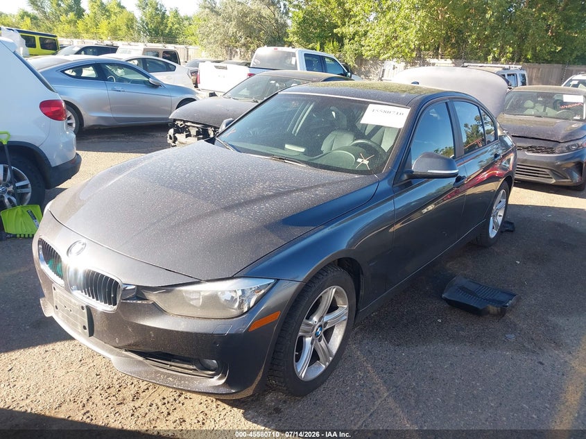 2015 BMW 3er VIN WBA3B3C53FJ985099 IAAI salvage auction — REAR END, Salvage (Colorado), sold $25 on 2026-08-21 (photo 1)