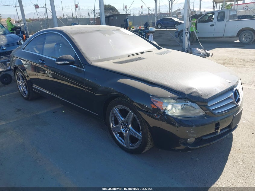 2007 Mercedes-benz Cl-class VIN WDDEJ71X77A001924 IAAI salvage auction — RIGHT FRONT, Salvage (California), sold $1,550 on 2026-08-12 (photo 1)