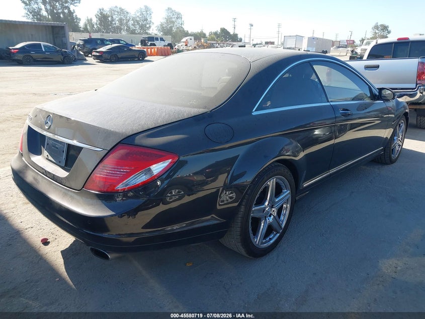 2007 Mercedes-benz Cl-class VIN WDDEJ71X77A001924 IAAI salvage auction — RIGHT FRONT, Salvage (California), sold $1,550 on 2026-08-12 (photo 4)