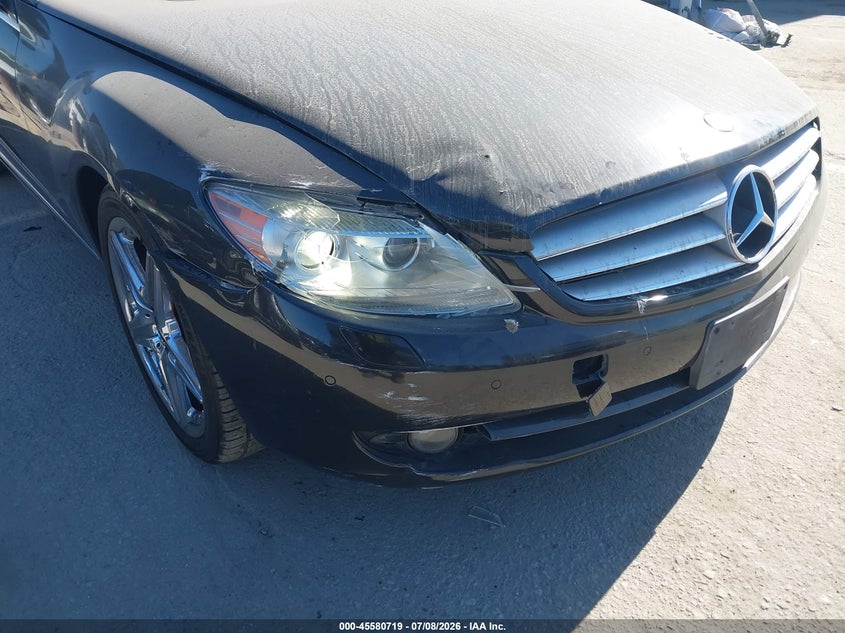 2007 Mercedes-benz Cl-class VIN WDDEJ71X77A001924 IAAI salvage auction — RIGHT FRONT, Salvage (California), sold $1,550 on 2026-08-12 (photo 6)