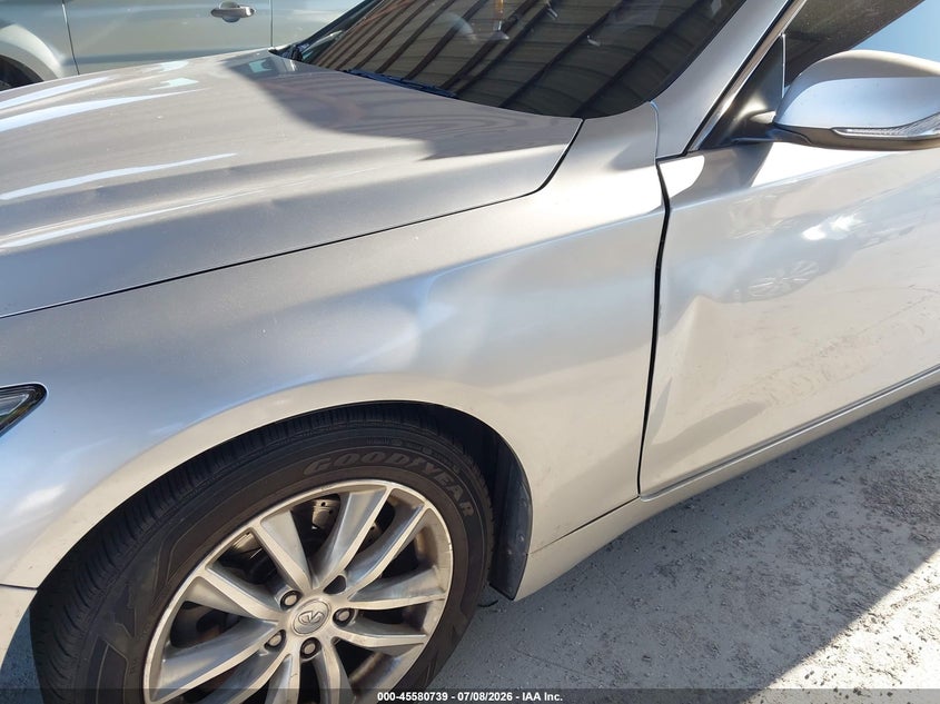 2014 Infiniti Q50 VIN JN1BV7AP2EM686091 IAAI salvage auction — NORMAL WEAR, Clear (Florida), sold $675 on 2026-07-28 (photo 6)