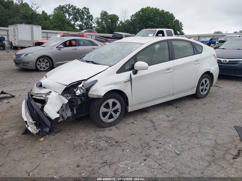 2015 Toyota Prius VIN JTDKN3DU4F0467956 IAAI salvage auction — FRONT END, Salvage (Georgia), sold $3,000 on 2026-08-08 (photo 2)