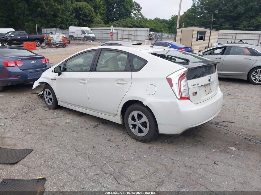 2015 Toyota Prius VIN JTDKN3DU4F0467956 IAAI salvage auction — FRONT END, Salvage (Georgia), sold $3,000 on 2026-08-08 (photo 3)