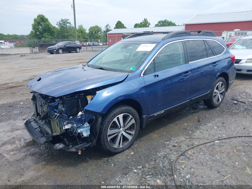 2019 Subaru Outback VIN 4S4BSENC2K3387182 IAAI salvage auction — FRONT END, Salvage (Virginia), sold $4,100 on 2026-07-25 (photo 2)