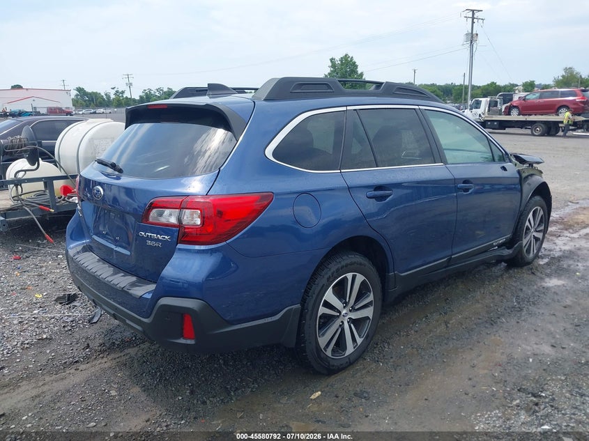 2019 Subaru Outback VIN 4S4BSENC2K3387182 IAAI salvage auction — FRONT END, Salvage (Virginia), sold $4,100 on 2026-07-25 (photo 4)