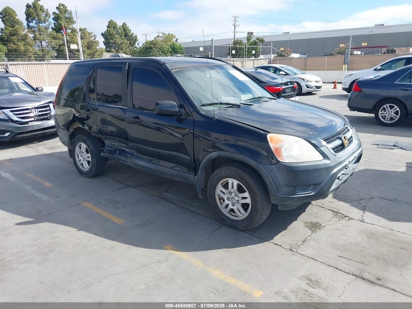 2003 Honda Cr-v VIN SHSRD78863U134668 IAAI salvage auction — RIGHT SIDE, Salvage (California), sold $525 on 2026-07-20 (photo 1)