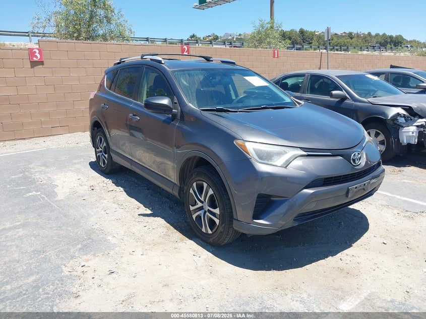 2016 Toyota Rav 4 VIN JTMZFREV6GJ095814 IAAI salvage auction — LEFT REAR, Salvage (California), sold $3,700 on 2026-07-29 (photo 1)