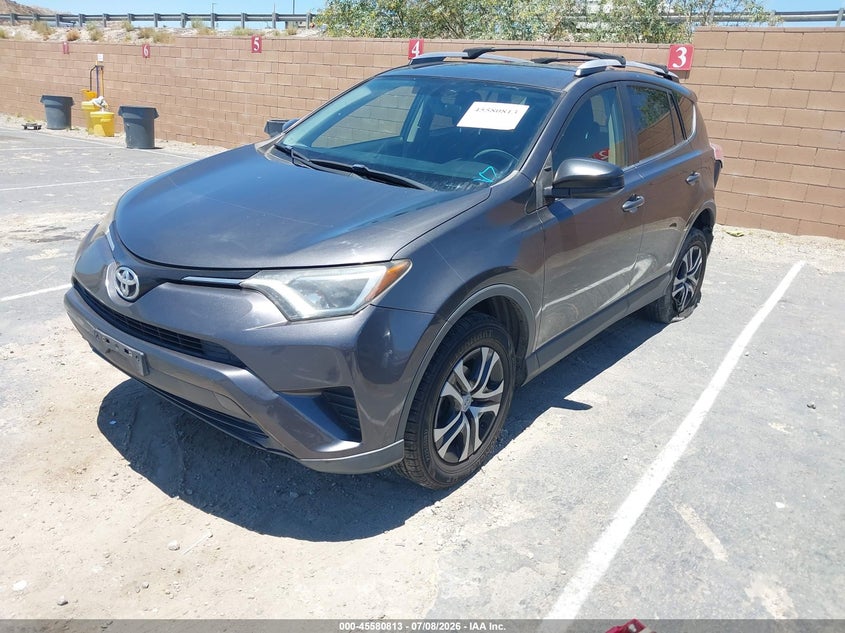 2016 Toyota Rav 4 VIN JTMZFREV6GJ095814 IAAI salvage auction — LEFT REAR, Salvage (California), sold $3,700 on 2026-07-29 (photo 2)