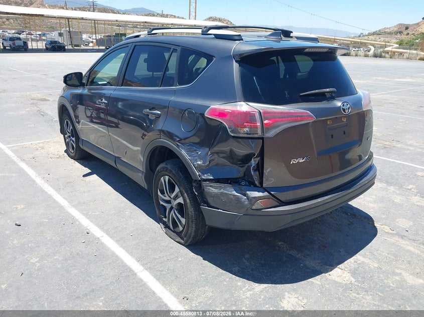 2016 Toyota Rav 4 VIN JTMZFREV6GJ095814 IAAI salvage auction — LEFT REAR, Salvage (California), sold $3,700 on 2026-07-29 (photo 3)